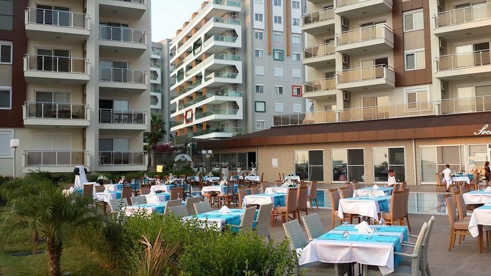 Sea View Studio In Orion Garden Apartment Avsallar Cameră foto