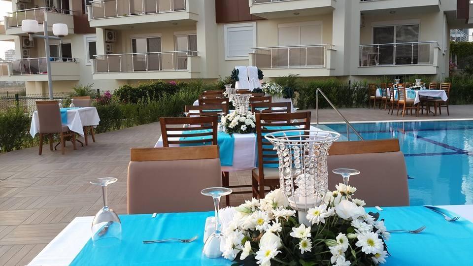 Sea View Studio In Orion Garden Apartment Avsallar Cameră foto