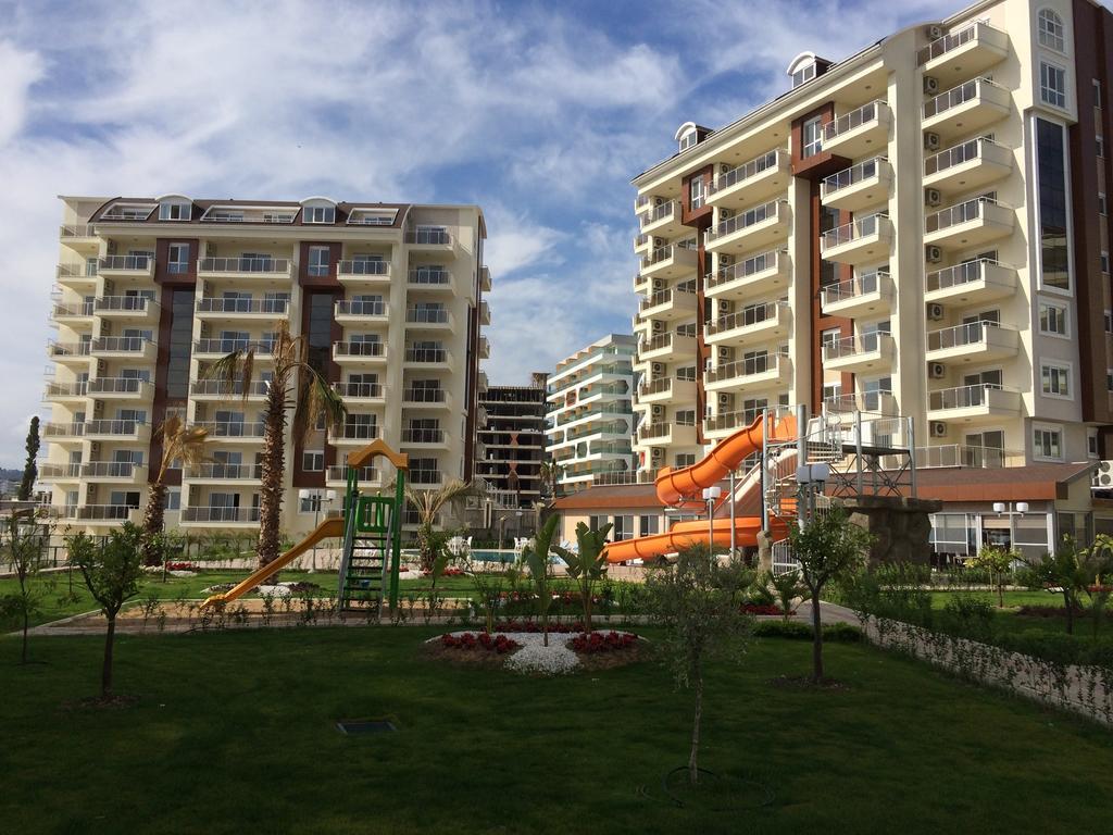 Sea View Studio In Orion Garden Apartment Avsallar Cameră foto